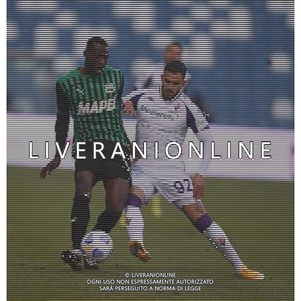 SASSUOLO - FIORENTINA CAMPIONATO CALCIO SERIE A TIM 17.04.2021 NELLA FOTO PEDRO OBIANG E EYSSERIC VALENTIN ©SANTANDREA/ AGENZIA ALDO LIVERANI SAS