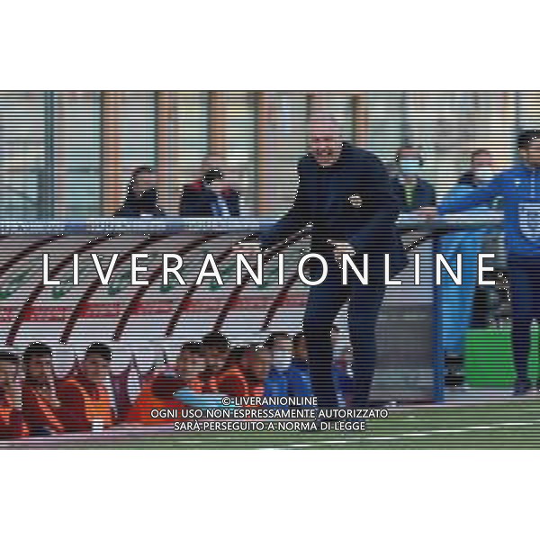 REGGINA - REGGIANA CAMPIONATO CALCIO SERIE BKT 17.04.2021 NELLA FOTO MASSIMILIANO ALVINI ALLENATORE REGGIANA ©GAREFFA / AGENZIA ALDO LIVERANI SAS