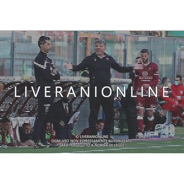 REGGINA - REGGIANA CAMPIONATO CALCIO SERIE BKT 17.04.2021 NELLA FOTO MARCO BARONI ALLENATORE (REGGINA) ©GAREFFA / AGENZIA ALDO LIVERANI SAS