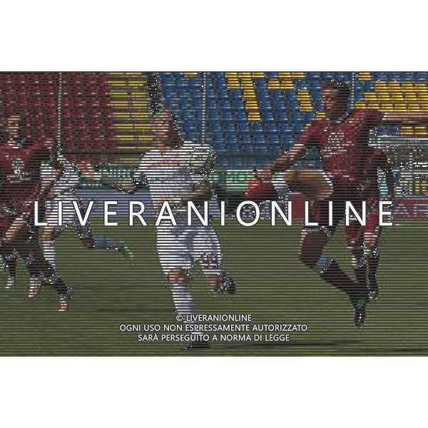 REGGINA - REGGIANA CAMPIONATO CALCIO SERIE BKT 17.04.2021 NELLA FOTO THIAGO CIONEK (REGGINA) E MATTEO ARDEMAGNI (REGGIANA) ©GAREFFA / AGENZIA ALDO LIVERANI SAS