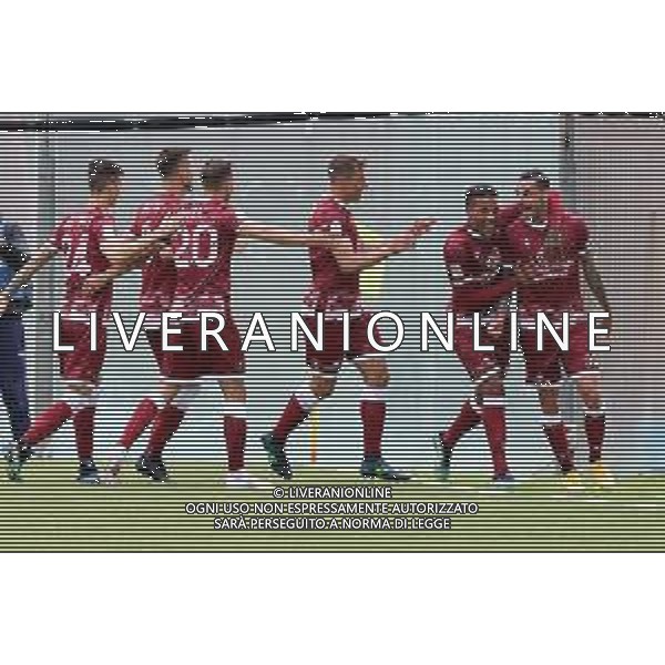REGGINA - REGGIANA CAMPIONATO CALCIO SERIE BKT 17.04.2021 NELLA FOTO ESULTANZA DOPO IL GOL DI ADRIANO MONTALTO (REGGINA) ©GAREFFA / AGENZIA ALDO LIVERANI SAS