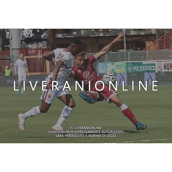 REGGINA - REGGIANA CAMPIONATO CALCIO SERIE BKT 17.04.2021 NELLA FOTO KARGBO AUGUSTUS (REGGIANA) E THIAGO CIONEK (REGGINA) ©GAREFFA / AGENZIA ALDO LIVERANI SAS