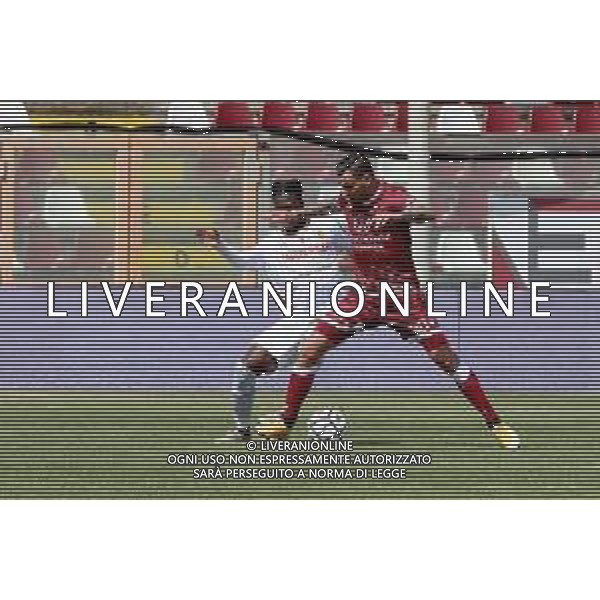 REGGINA - REGGIANA CAMPIONATO CALCIO SERIE BKT 17.04.2021 NELLA FOTO ADRIANO MONTALTO (REGGINA) E YAO GUY E.K. ©GAREFFA / AGENZIA ALDO LIVERANI SAS