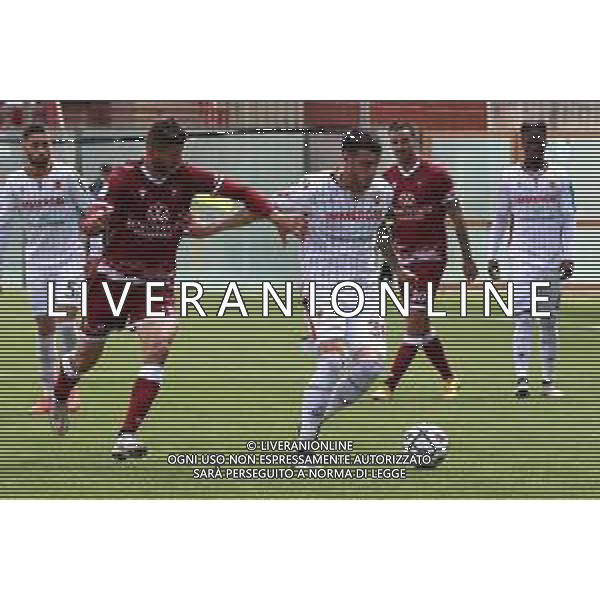 REGGINA - REGGIANA CAMPIONATO CALCIO SERIE BKT 17.04.2021 NELLA FOTO SIMONE MURATORE (REGGIANA) E NICOLO\' BIANCHI (REGGINA) ©GAREFFA / AGENZIA ALDO LIVERANI SAS