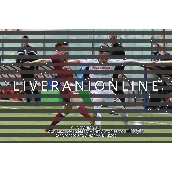 REGGINA - REGGIANA CAMPIONATO CALCIO SERIE BKT 17.04.2021 NELLA FOTO SIMONE MURATORE (REGGIANA) E MARIO SITUM (REGGINA) ©GAREFFA / AGENZIA ALDO LIVERANI SAS
