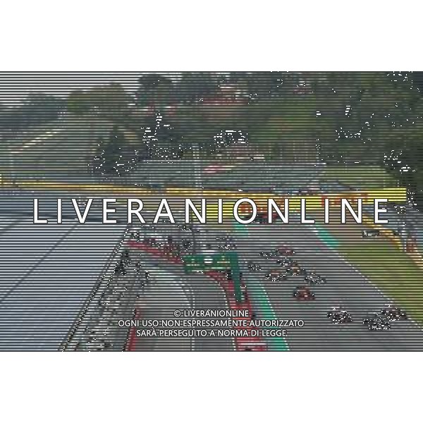 IMOLA 18 04 2021 AUTODROMO ENZO E DINO FERRARI FORMULA 1 NELLA FOTO PARTENZA FORMULA 1 FOTO GIANNI SANNA-AG ALDO LIVERANI SAS