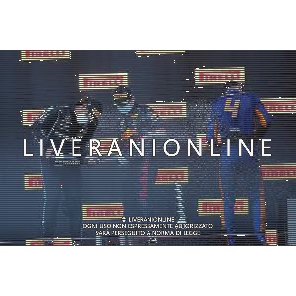 IMOLA 18 04 2021 AUTODROMO ENZO E DINO FERRARI FORMULA 1 NELLA FOTO LEWIS HAMILTON MAX VERSTAPPEN E LANDO NORRIS FOTO GIANNI SANNA-AG ALDO LIVERANI SAS