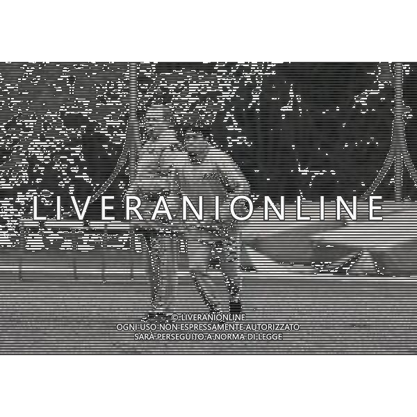 1990-1991 BOGLIASCO-ALLENAMENTO SAMPDORIA NELLA FOTO VUJADIN BOSKOV ALLENATORE SAMPDORIA CALCIO E FAUSTO PARI AG ALDO LIVERANI SAS 