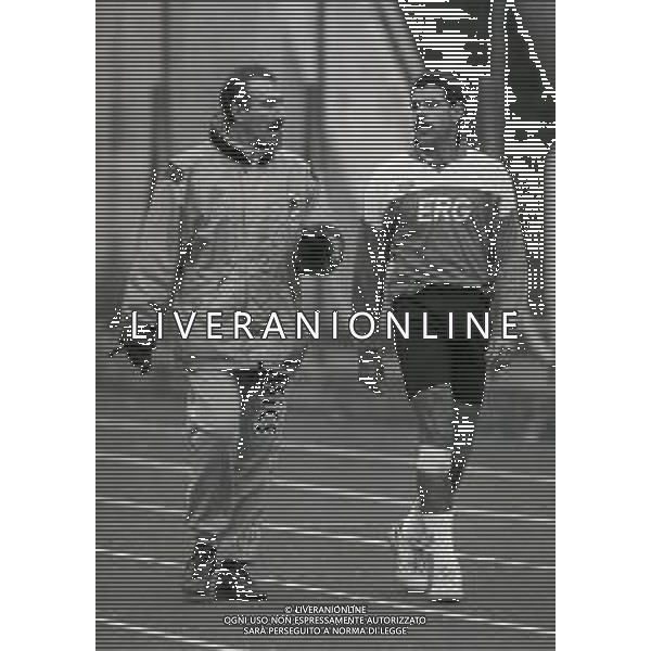 1990-1991 BOGLIASCO-ALLENAMENTO SAMPDORIA NELLA FOTO TONINO CEREZO AG ALDO LIVERANI SAS 
