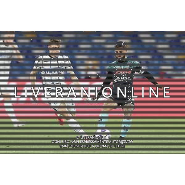 NAPOLI - INTER CAMPIONATO CALCIO SERIE A TIM 18.04.2021 Nella foto Lorenzo Insigne, Nicolo\' Barella © MOSCA / AGENZIA ALDO LIVERANI SAS