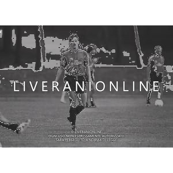1990-1991 MILANELLO ALLENAMENTO MILAN CALCIO NELLA FOTO MARCO VAN BASTEN AG ALDO LIVERANI SAS