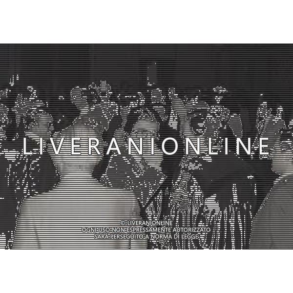 RETROSPETTIVA CARLO BONOMI PRESIDENTE INVEST NELLA FOTO CARLO BONOMI PRESIDENTE INVEST NEL PROCESSO DEL BANCO AMBROSIANO DEL PRESIDENTE ROBERTO CALVI DURANTE LE UDIENZE IN TRIBUNALE NELL\'ANNO 1981 AG ALDO LIVERANI SAS