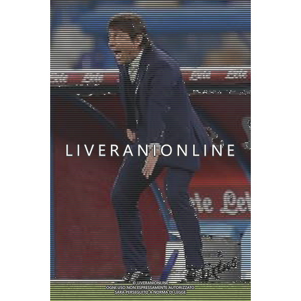 NAPOLI - INTER CAMPIONATO CALCIO SERIE A TIM 18.04.2021 Nella foto Antonio Conte allenatore inter © MOSCA / AGENZIA ALDO LIVERANI SAS