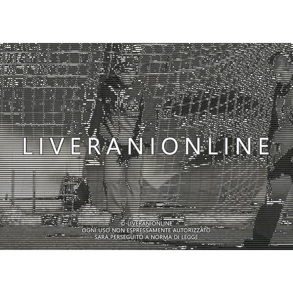 1990-1991 APPIANO GENTILE ALLENAMENTO INTER NELLA FOTO GIOVANNI TRAPATTONI ALLENATORE INTER AG ALDO LIVERANI SAS