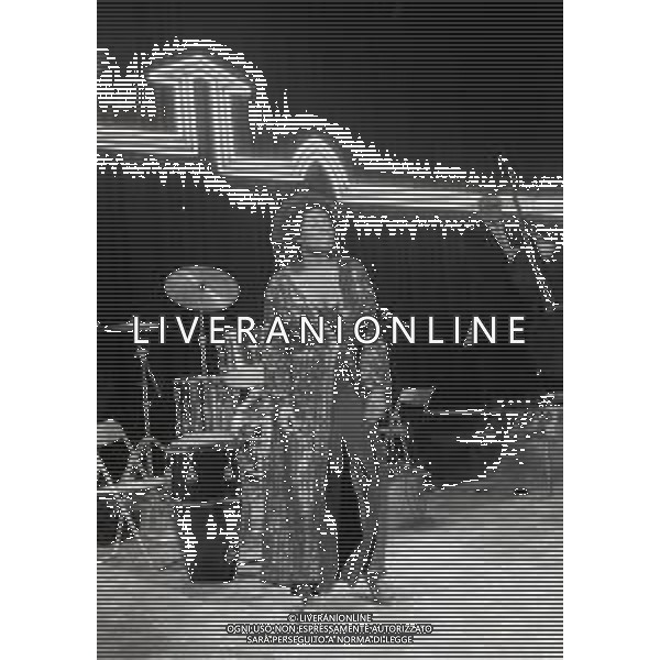 RETROSPETTIVA GLORIA GAYNER CANTANTE NELLA FOTO GLORIA GAYNOR A VENEZIA NELL\'ANNO 1982 AG ALDO LIVERANI SAS
