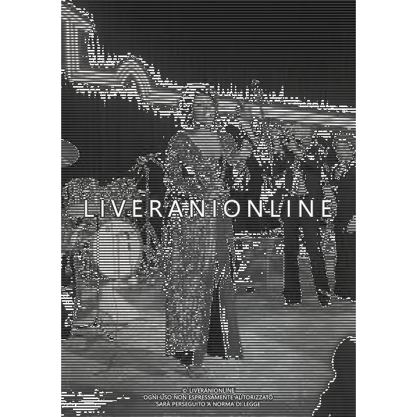 RETROSPETTIVA GLORIA GAYNER CANTANTE NELLA FOTO GLORIA GAYNOR A VENEZIA NELL\'ANNO 1982 AG ALDO LIVERANI SAS