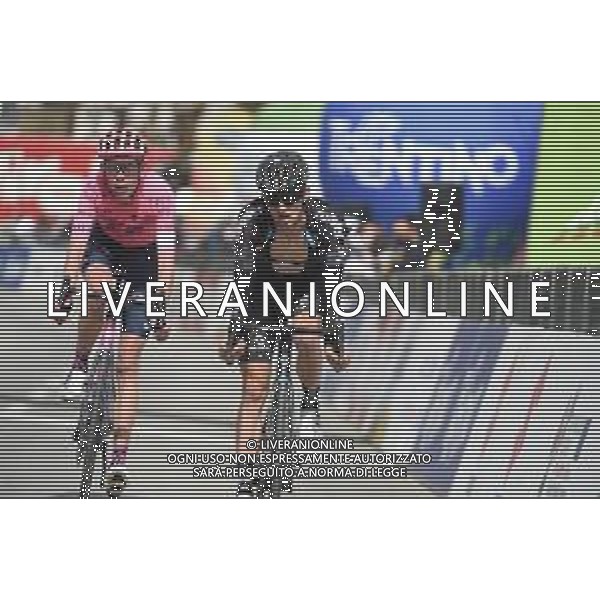 20-04-2021 Tour Of The Alps; Tappa 02 Innsbruck - Feichten Im Kaunertal; 2021, Dsm; 2021, Ef Education - Nippo; Hindley, Jai; Carthy, Hugh; Feichten Im Kaunertal; ©SIROTTI / AGENZIA ALDO LIVERANI SAS