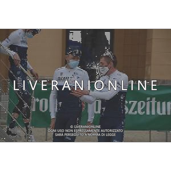 20-04-2021 Tour Of The Alps; Tappa 02 Innsbruck - Feichten Im Kaunertal; 2021, Israel Start Up Nation; Froome, Christopher; Martin, Daniel; Innsbruck; ©SIROTTI / AGENZIA ALDO LIVERANI SAS