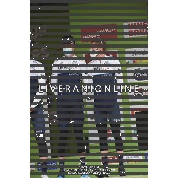 20-04-2021 Tour Of The Alps; Tappa 02 Innsbruck - Feichten Im Kaunertal; 2021, Israel Start Up Nation; Froome, Christopher; Martin, Daniel; Innsbruck; ©SIROTTI / AGENZIA ALDO LIVERANI SAS