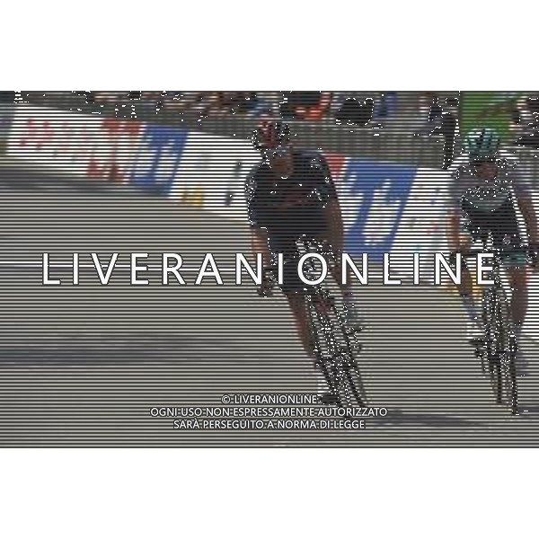 21-04-2021 Tour Of The Alps; Tappa 03 Imst - Naturno; 2021, Ineos Grenadiers; 2021, Bora - Hansgrohe; Moscon, Gianni; Grosschartner, Felix; Naturno; ©SIROTTI / AGENZIA ALDO LIVERANI SAS