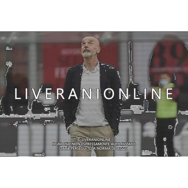 Stefano PIoli allenatore Milan Milan vs Sassuolo Campionato Serie A TIM - 32a giornata Milano 21-04-2021 Stadio Giuseppe Meazza - San Siro foto Roberto Garavaglia/ag. Aldo Liverani sas / AGENZIA ALDO LIVERANI SAS