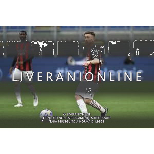 Alexis Saelemaekers (Milan) Milan vs Sassuolo Campionato Serie A TIM - 32a giornata Milano 21-04-2021 Stadio Giuseppe Meazza - San Siro foto Roberto Garavaglia/ag. Aldo Liverani sas / AGENZIA ALDO LIVERANI SAS