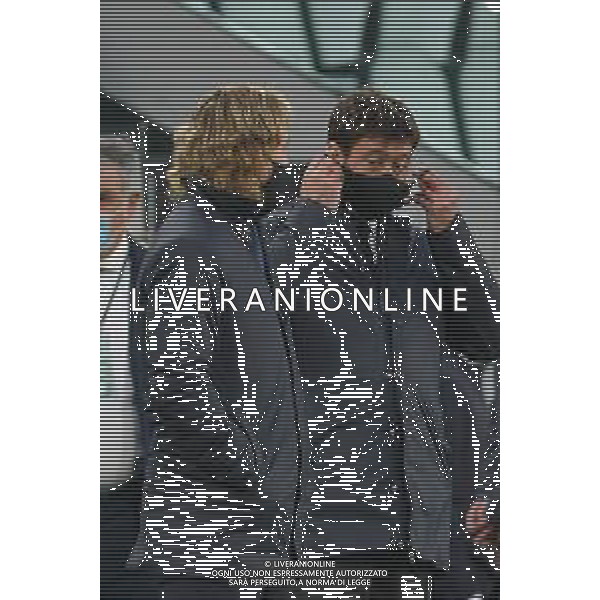 ©Alessandro Falzone/Agenzia Aldo Liverani Torino 21.04.2021 Stadio Allianz Stadium Juventus vs Parma Serie A Tim 2020-2021 Nella foto : ANDREA AGNELLI - PAVEL NEDVED ©FALZONE / AGENZIA ALDO LIVERANI SAS