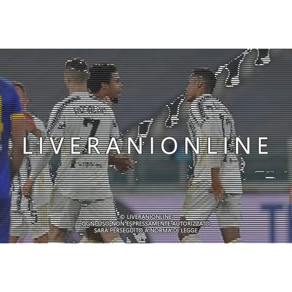 ©Alessandro Falzone/Agenzia Aldo Liverani Torino 21.04.2021 Stadio Allianz Stadium Juventus vs Parma Serie A Tim 2020-2021 Nella foto : ESULTANZA GOL DI ALEX SANDRO ©FALZONE / AGENZIA ALDO LIVERANI SAS