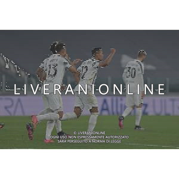 ©Alessandro Falzone/Agenzia Aldo Liverani Torino 21.04.2021 Stadio Allianz Stadium Juventus vs Parma Serie A Tim 2020-2021 Nella foto : ESULTANZA SECONDO GOL DI ALEX SANDRO ©FALZONE / AGENZIA ALDO LIVERANI SAS