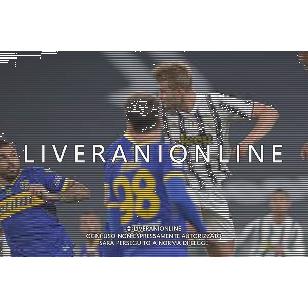 ©Alessandro Falzone/Agenzia Aldo Liverani Torino 21.04.2021 Stadio Allianz Stadium Juventus vs Parma Serie A Tim 2020-2021 Nella foto : GOL DI MATTHIJS DE LIGT ©FALZONE / AGENZIA ALDO LIVERANI SAS