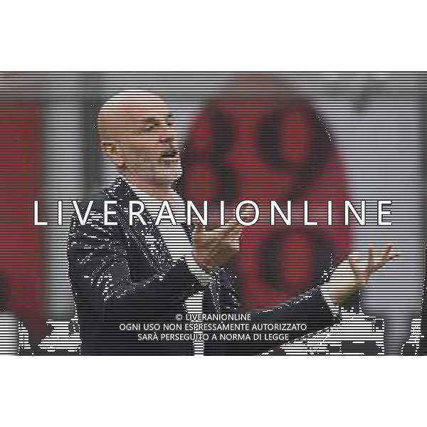 Stefano Pioli allenatore Milan Milan vs Sassuolo Campionato Serie A TIM - 32a giornata Milano 21-04-2021 Stadio Giuseppe Meazza - San Siro foto Roberto Garavaglia/ag. Aldo Liverani sas