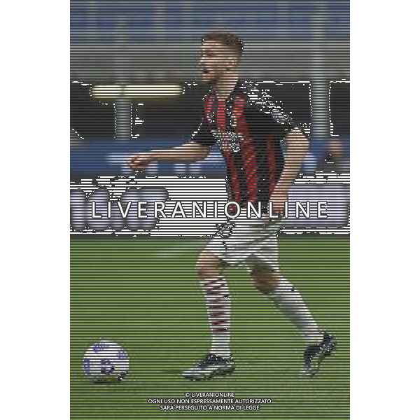 Alexis Saelemaekers (Milan) Milan vs Sassuolo Campionato Serie A TIM - 32a giornata Milano 21-04-2021 Stadio Giuseppe Meazza - San Siro foto Roberto Garavaglia/ag. Aldo Liverani sas