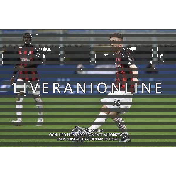 Alexis Saelemaekers (Milan) Milan vs Sassuolo Campionato Serie A TIM - 32a giornata Milano 21-04-2021 Stadio Giuseppe Meazza - San Siro foto Roberto Garavaglia/ag. Aldo Liverani sas