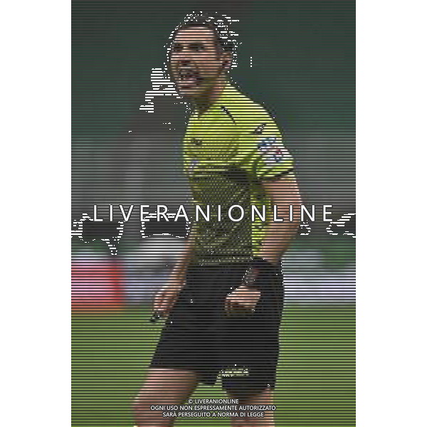 l\'arbitro Juan Luca Sacchi di Macerata Milan vs Sassuolo Campionato Serie A TIM - 32a giornata Milano 21-04-2021 Stadio Giuseppe Meazza - San Siro foto Roberto Garavaglia/ag. Aldo Liverani sas