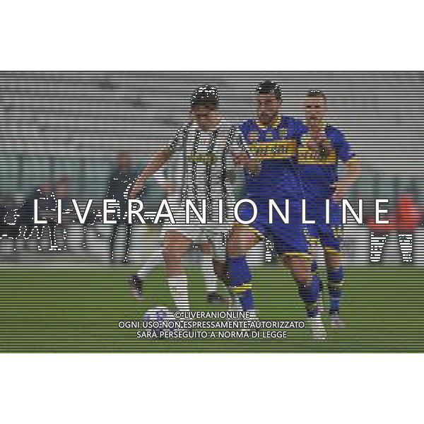©Alessandro Falzone/Agenzia Aldo Liverani Torino 21.04.2021 Stadio Allianz Stadium Juventus vs Parma Serie A Tim 2020-2021 Nella foto : Paulo Dybala-Graziano Pelle\' ©FALZONE / AGENZIA ALDO LIVERANI SAS