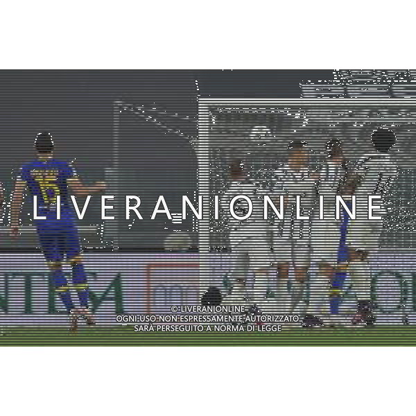 ©Alessandro Falzone/Agenzia Aldo Liverani Torino 21.04.2021 Stadio Allianz Stadium Juventus vs Parma Serie A Tim 2020-2021 Nella foto : Gol di Gaston Brugman ©FALZONE / AGENZIA ALDO LIVERANI SAS