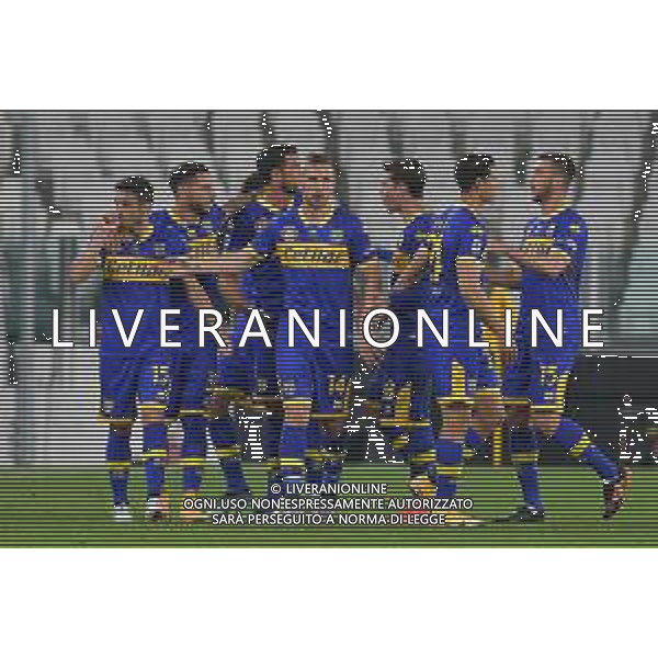 ©Alessandro Falzone/Agenzia Aldo Liverani Torino 21.04.2021 Stadio Allianz Stadium Juventus vs Parma Serie A Tim 2020-2021 Nella foto : Esultanza gol di Gaston Brugman ©FALZONE / AGENZIA ALDO LIVERANI SAS