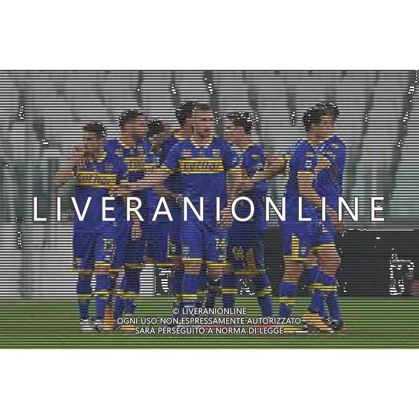 ©Alessandro Falzone/Agenzia Aldo Liverani Torino 21.04.2021 Stadio Allianz Stadium Juventus vs Parma Serie A Tim 2020-2021 Nella foto : Esultanza gol di Gaston Brugman ©FALZONE / AGENZIA ALDO LIVERANI SAS