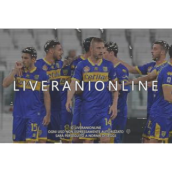 ©Alessandro Falzone/Agenzia Aldo Liverani Torino 21.04.2021 Stadio Allianz Stadium Juventus vs Parma Serie A Tim 2020-2021 Nella foto : Esultanza gol di Gaston Brugman ©FALZONE / AGENZIA ALDO LIVERANI SAS