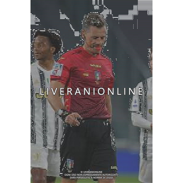 ©Alessandro Falzone/Agenzia Aldo Liverani Torino 21.04.2021 Stadio Allianz Stadium Juventus vs Parma Serie A Tim 2020-2021 Nella foto : arbitro Piero Giacomelli ©FALZONE / AGENZIA ALDO LIVERANI SAS