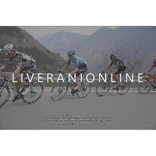 22-04-2021 Tour Of The Alps; Tappa 04 Naturno - Pieve Di Bono; 2021, Astana - Premier Tech; 2021, Dsm; Vlasov, Aleksandr; Bardet, Romain; Boniprati; ©SIROTTI / AGENZIA ALDO LIVERANI SAS