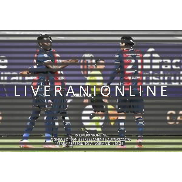BOLOGNA - TORINO Campionato Calcio Serie A Tim 21.04.2021 nella foto MUSA BARROW ESULTANZA DOPO IL GOL © Villani / Agenzia Aldo Liverani Sas