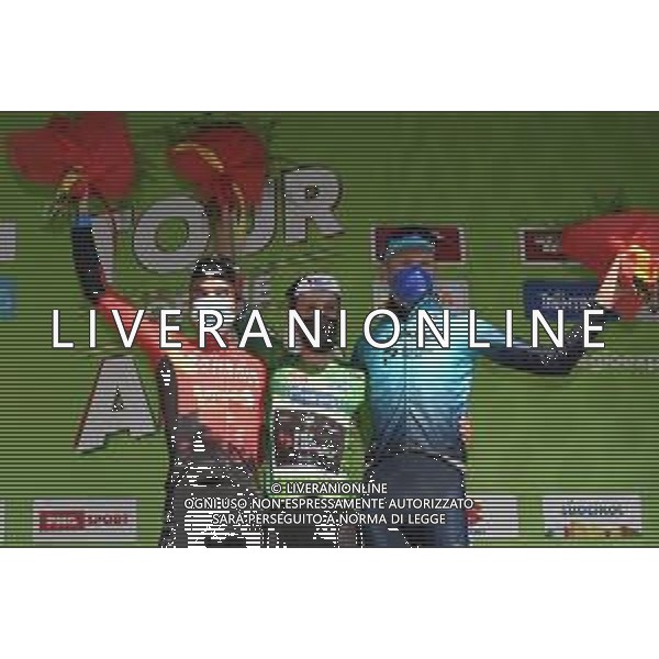 23-04-2021 Tour Of The Alps; Tappa 05 Idroland - Riva Del Garda; 2021, Bikeexchange; 2021, Bahrain - Victorious; 2021, Astana - Premier Tech; Yates, Simon; Bilbao, Peio; Vlasov, Aleksandr; Riva Del Garda; FOTO STEFANO SIROTTI-AG ALDO LIVERANI SAS