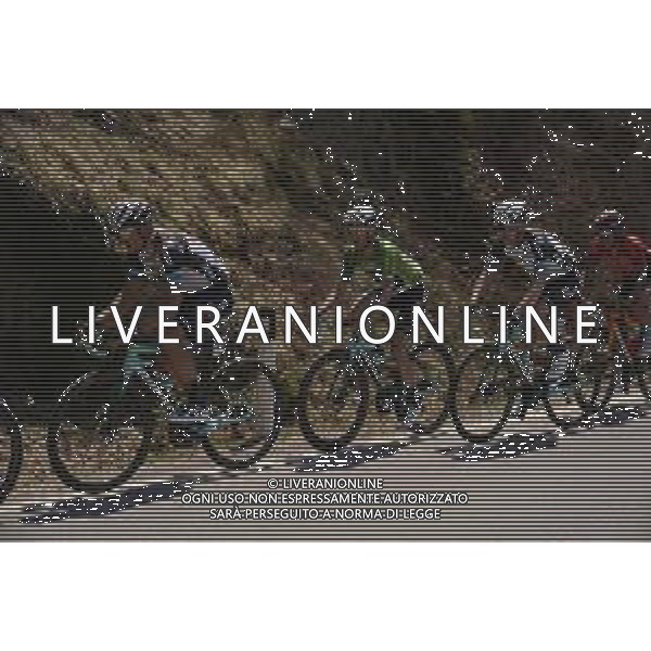 23-04-2021 Tour Of The Alps; Tappa 05 Idroland - Riva Del Garda; 2021, Bikeexchange; Yates, Simon; Kangert, Tanel; Passo Duron; ©SIROTTI/AG. ALDO LIVERANI SAS