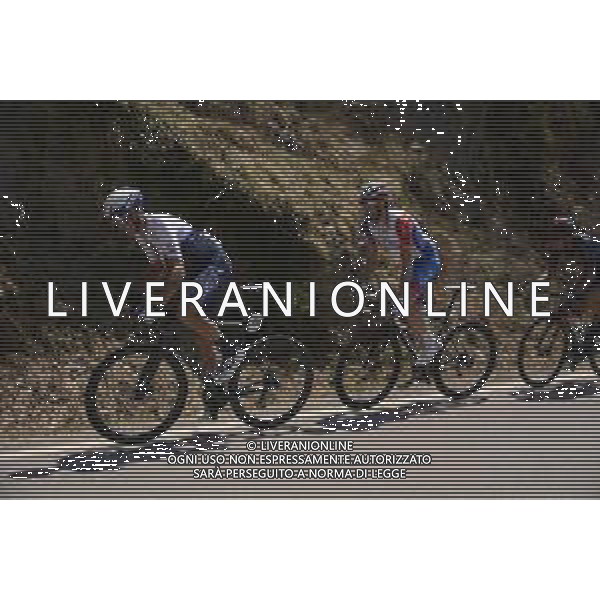 23-04-2021 Tour Of The Alps; Tappa 05 Idroland - Riva Del Garda; 2021, Israel Start Up Nation; 2021, Groupama - Fdj; De Marchi, Alessandro; Pinot, Thibaut; Passo Duron; ©SIROTTI/AG. ALDO LIVERANI SAS