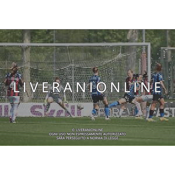 ¬© TVRG Veronica Boquete (Milan) segna il gol dell\'1 a 0 Inter Milano Women vs Milan Women Coppa Italia femminile - semifinale gara di ritorno centro sportivo Peppino Vismara Milano 24-04-2021 foto Roberto Garavaglia/ag. Aldo Liverani sas/AG. ALDO LIVERANI SAS