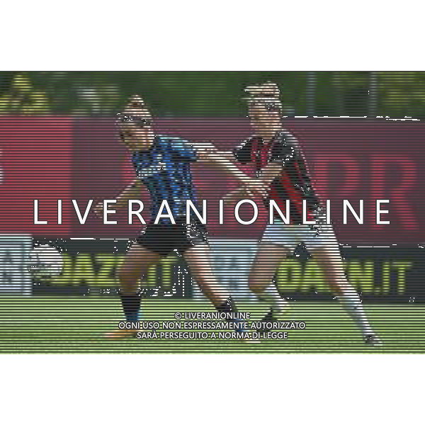 ¬© TVRG Gloria Marinelli (Inter) e Francesca Vitale (Milan) Inter Milano Women vs Milan Women Coppa Italia femminile - semifinale gara di ritorno centro sportivo Peppino Vismara Milano 24-04-2021 foto Roberto Garavaglia/ag. Aldo Liverani sas/AG. ALDO LIVERANI SAS
