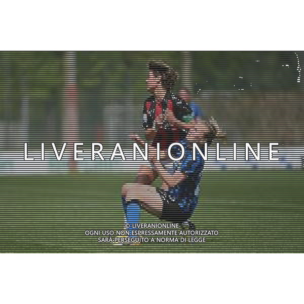 ¬© TVRG Valentina Giacinti (Milan) e Anna Emilia Auvinen (Inter) Inter Milano Women vs Milan Women Coppa Italia femminile - semifinale gara di ritorno centro sportivo Peppino Vismara Milano 24-04-2021 foto Roberto Garavaglia/ag. Aldo Liverani sas/AGENZIA ALDO LIVERANI SAS