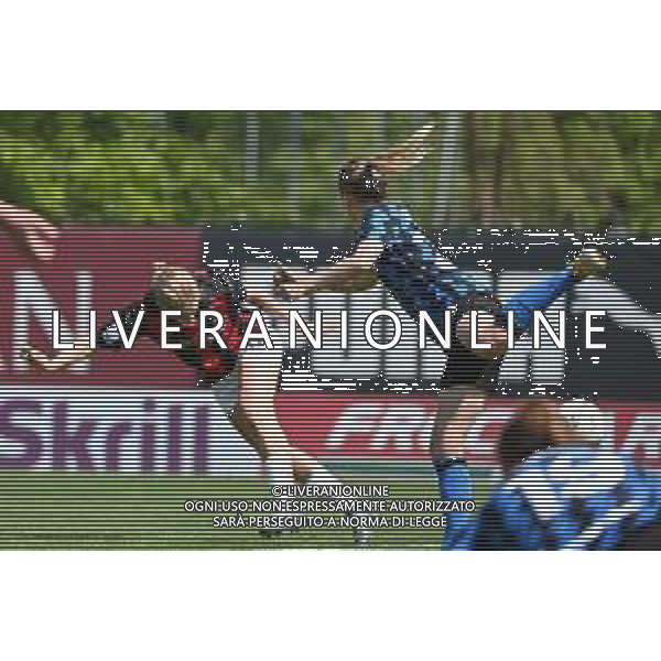 ¬© TVRG Natasha Dowie (Milan) segna il gol del 4 a 1 Inter Milano Women vs Milan Women Coppa Italia femminile - semifinale gara di ritorno centro sportivo Peppino Vismara Milano 24-04-2021 foto Roberto Garavaglia/ag. Aldo Liverani sas/AGENZIA ALDO LIVERANI SAS