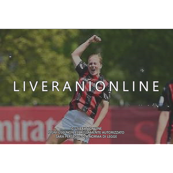 ¬© TVRG Natasha Dowie (Milan) esulta dopo il gol del 4 a 1 Inter Milano Women vs Milan Women Coppa Italia femminile - semifinale gara di ritorno centro sportivo Peppino Vismara Milano 24-04-2021 foto Roberto Garavaglia/ag. Aldo Liverani sas/AGENZIA ALDO LIVERANI SAS